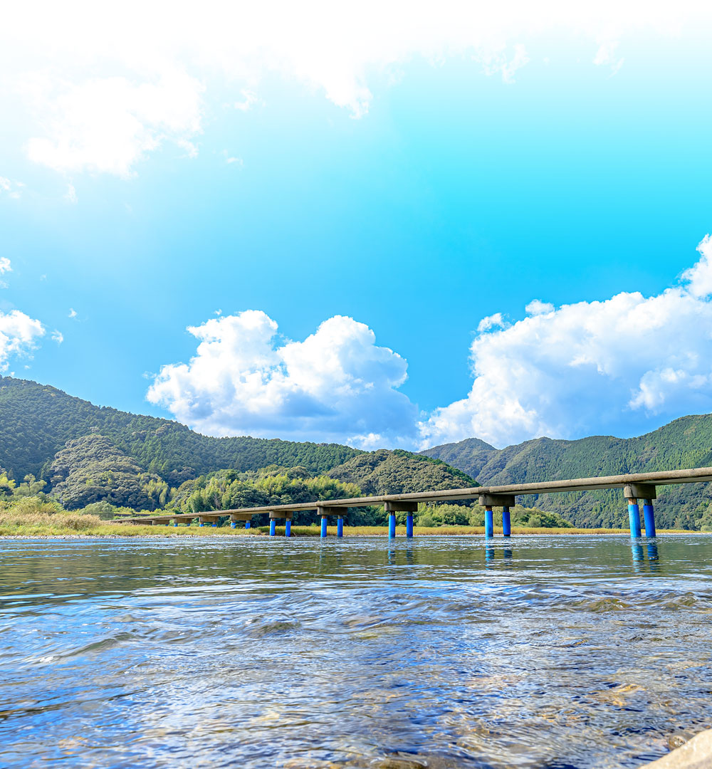 高知県 佐田沈下橋
