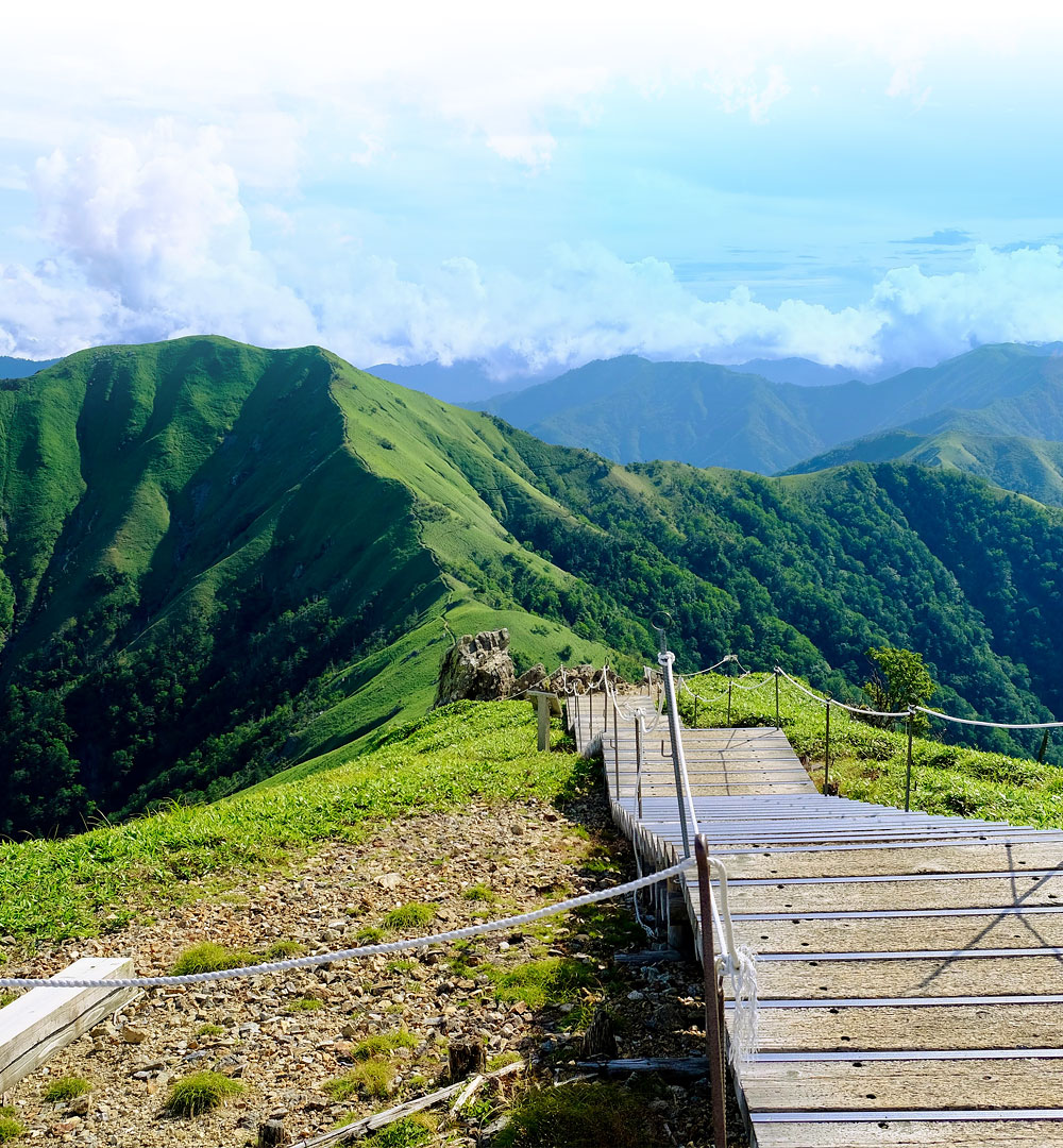 徳島県 鳴門山展望台からの鳴門海峡の眺め